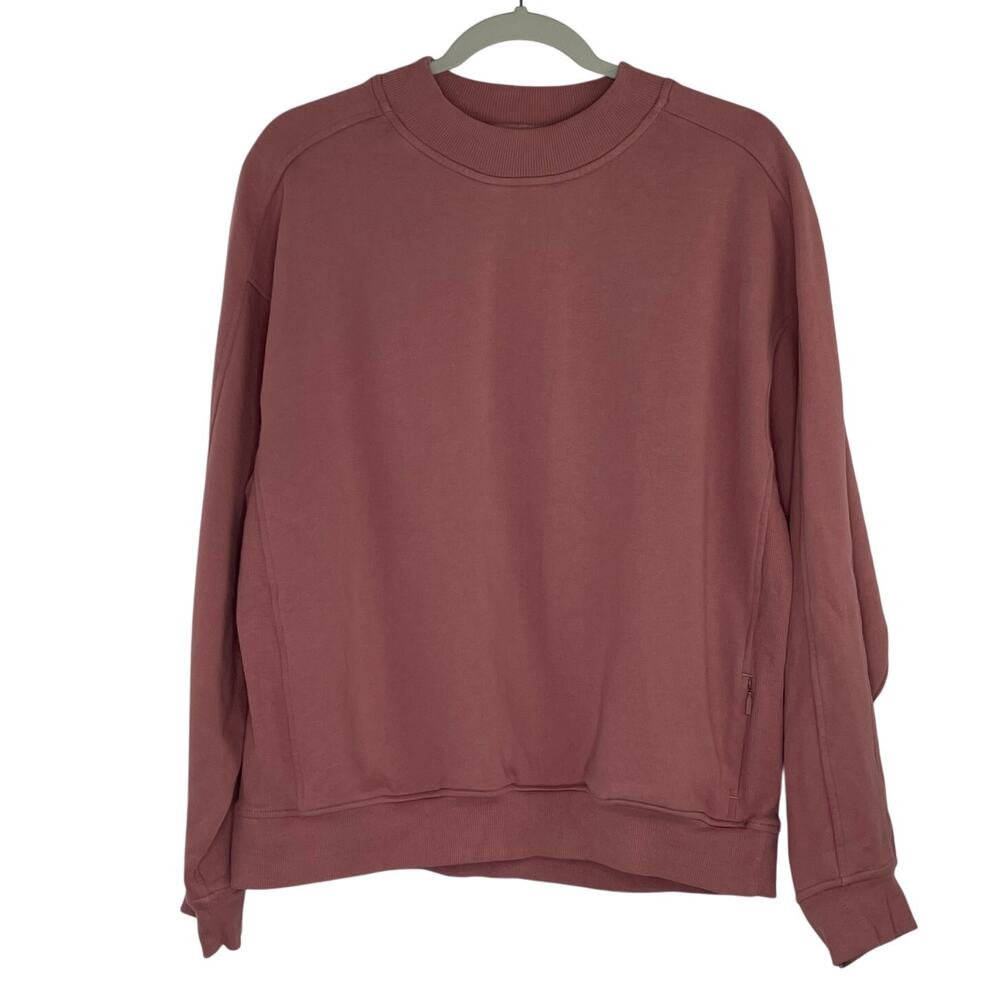 Lululemon Chill On Pullover Quicksand sweatshirt women's size 10 Style W3BR7S